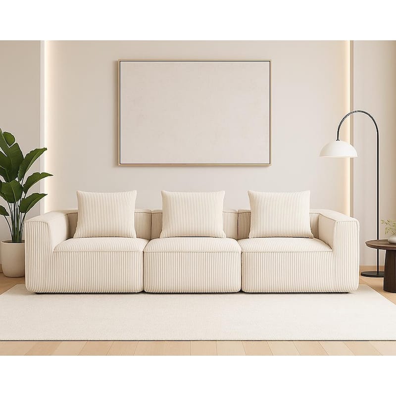 Multi Person Modular Compression Sofa That Can Be Freely