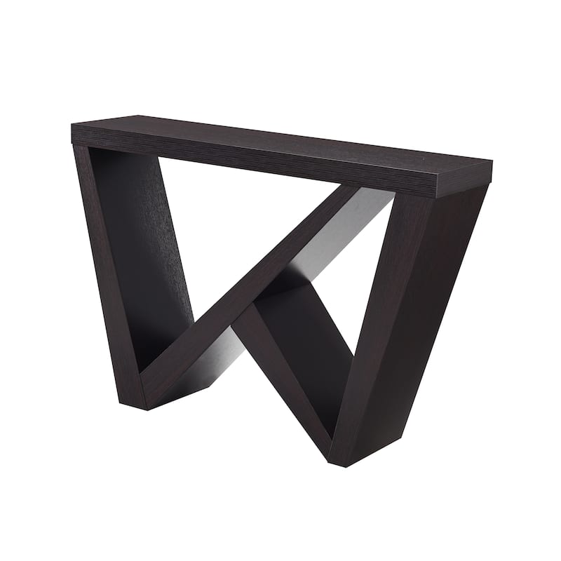 DH BASIC Modern Decorative Console Table with W-Shaped Legs by Denhour