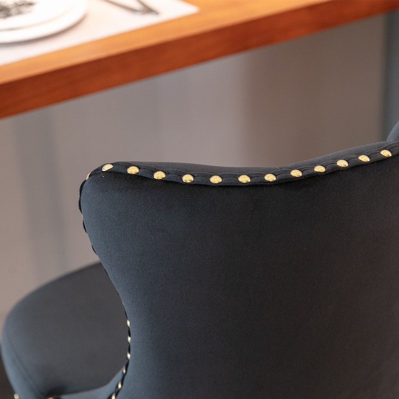 Golden Swivel Velvet Barstools Adjusatble Seat Height from 25-33 Inch,Upholstered Bar Stools with Backs Set of 2