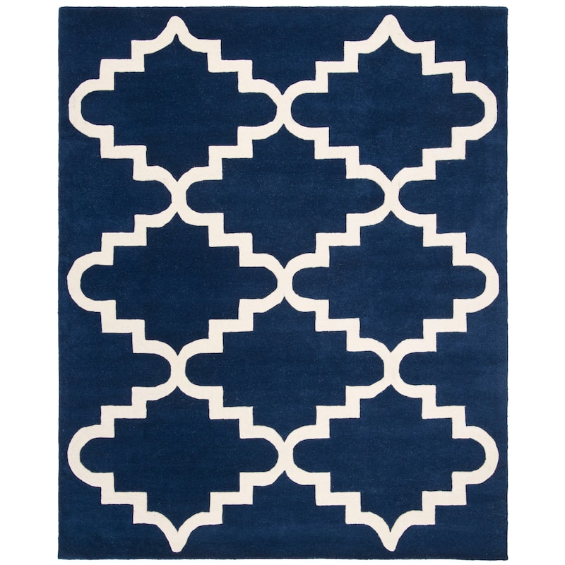 SAFAVIEH Handmade Chatham Abelle Modern Wool Rug