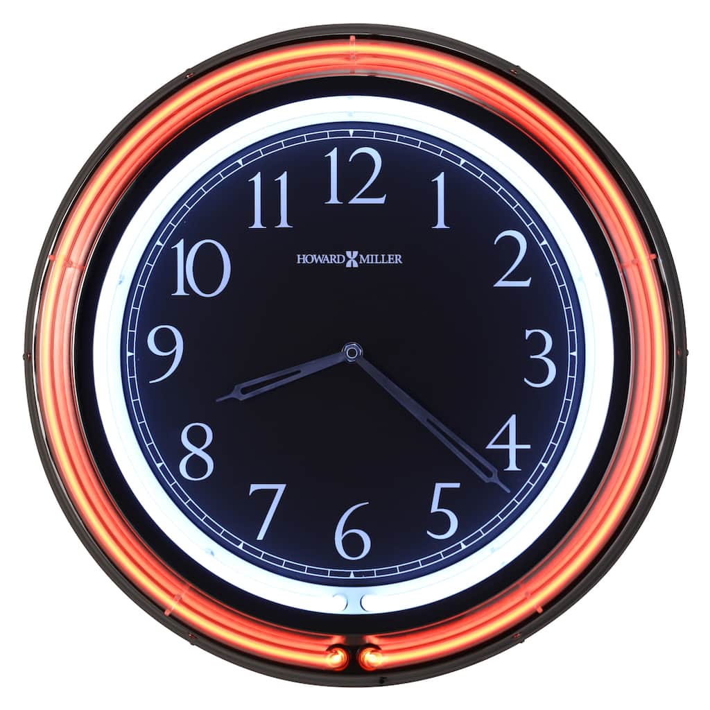 Howard Miller Galleria Neon Wall Clock