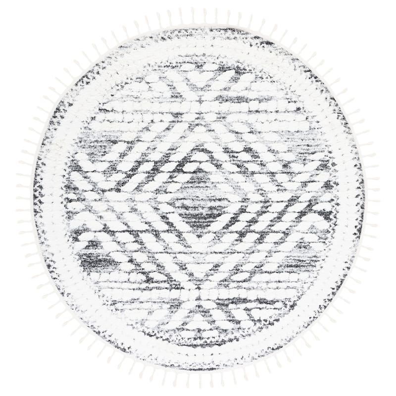 SAFAVIEH Moroccan Tassel Shag Antonina 2-inch Thick Rug