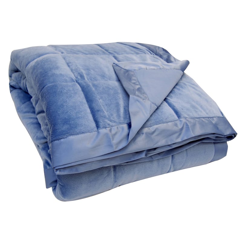 All-season Oversized Microplush Reversible Down Alternative Blanket