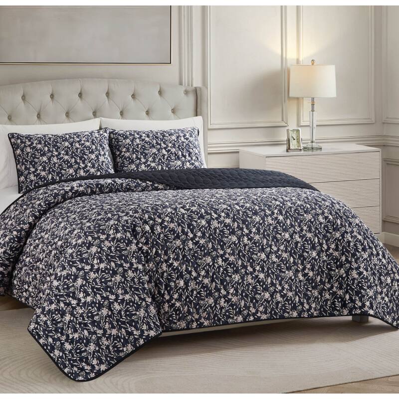 BCBG Vanna Velvet Quilt Sets