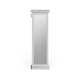 preview thumbnail 5 of 5, Porch & Den Overbrook White Swiveling Storage Cabinet - 20.50" x 20.50" x 68"