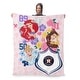preview thumbnail 19 of 40, MLB Disney Princesses Game On Girls Silk Touch Throw Blanket