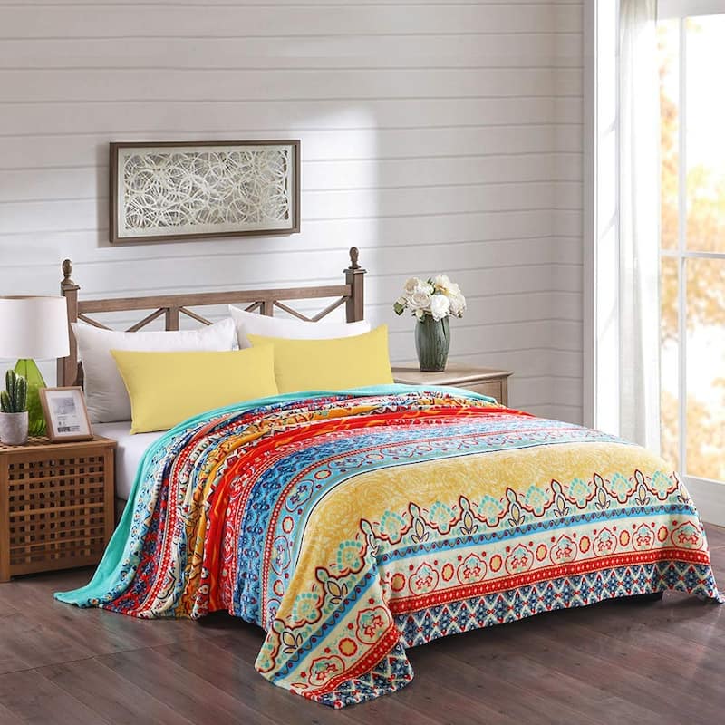 Super Soft Printed Fleece Blanket