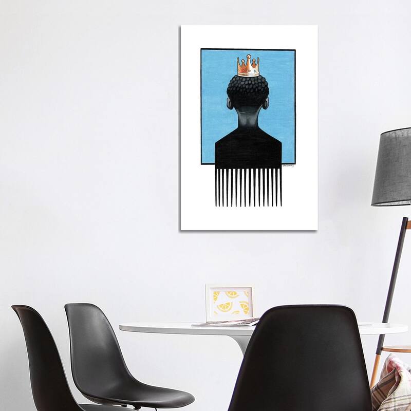 iCanvas "Little Prince Afropick" by Manasseh Johnson Canvas Print - 40x26x1.5