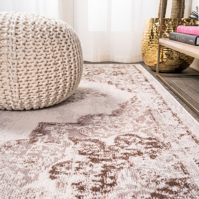 JONATHAN Y Rosalia Ornate Medallion Modern Area Rug