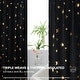 preview thumbnail 7 of 54, Deconovo Gold Star Foil Room Darkening Curtains for Kids 2 Panels