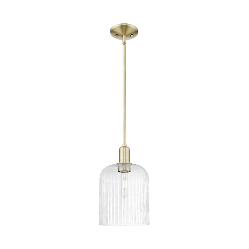 Innovations Lighting Endless Possibilities Arcadia - Bridal Veil - 1 Light 8" Stem Hung Mini Pendant