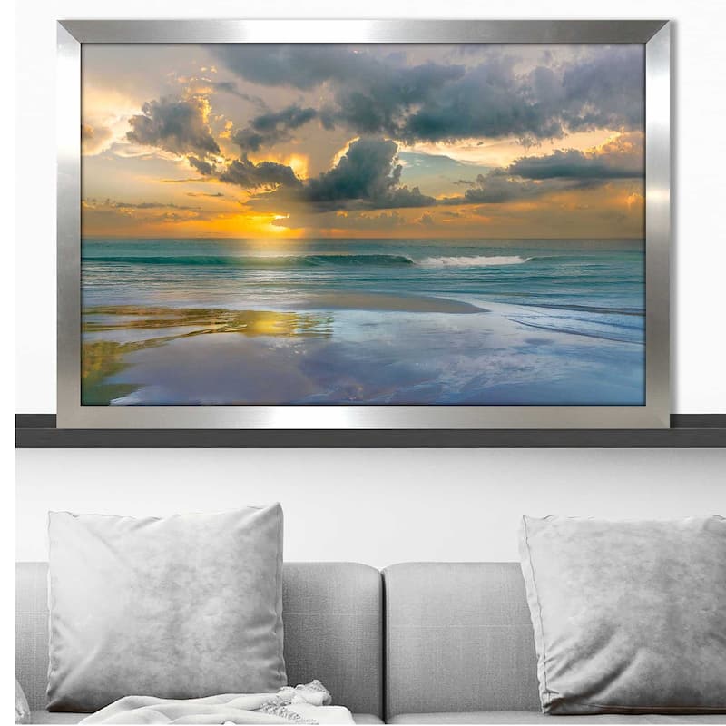"Tides and Sunsets" by Mike Calascibetta Print on Acrylic