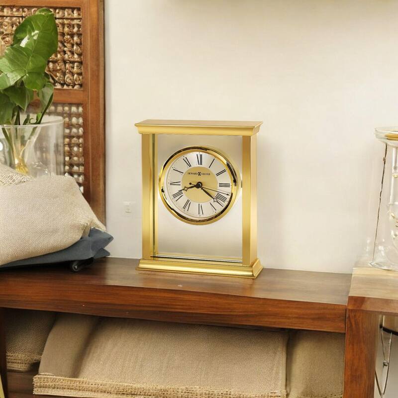 Howard Miller Monticello Modern Glam Table Clock - Gold