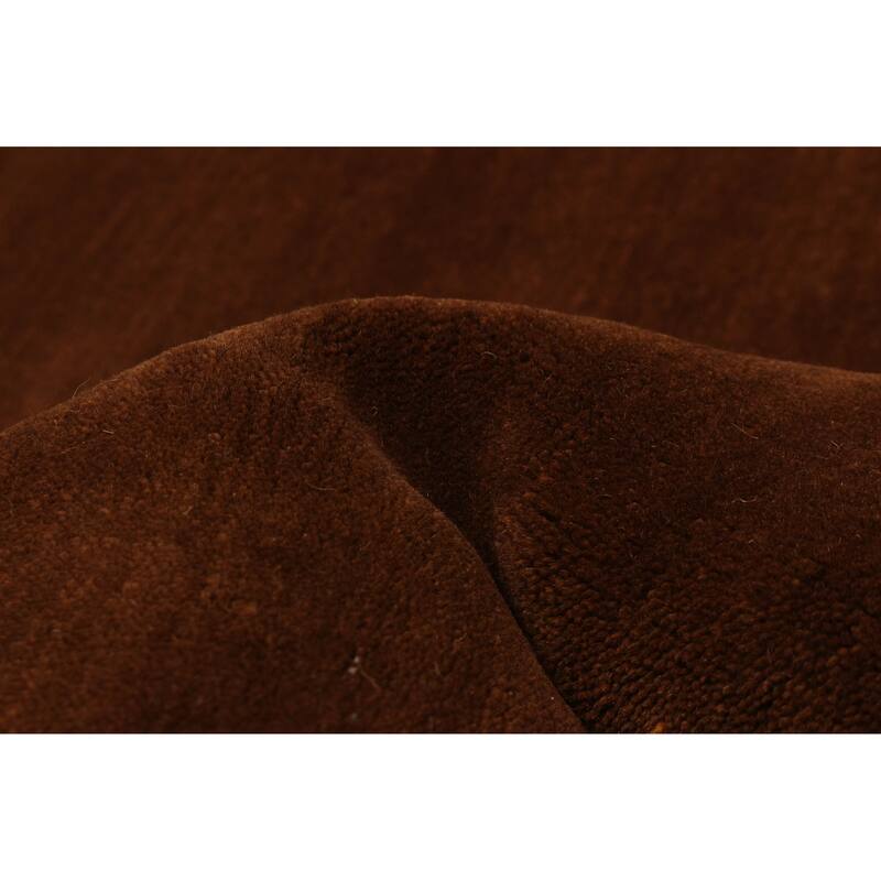 Kashkuli Gabbeh Brown Rug 2'8" x 12'9" - 2'8 x 12'9