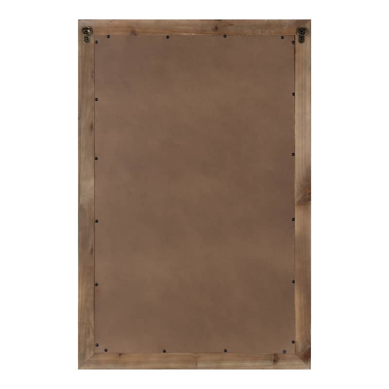 Kate and Laurel Shivani Wood Framed Mirror