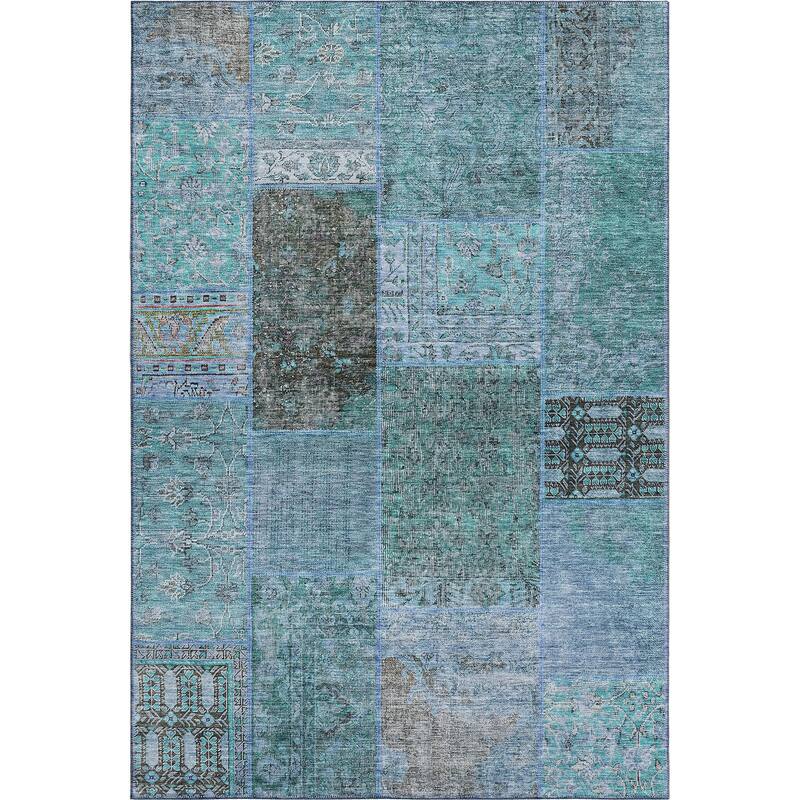 Premium Washable Super Soft Boho Patches Mayfield Rug