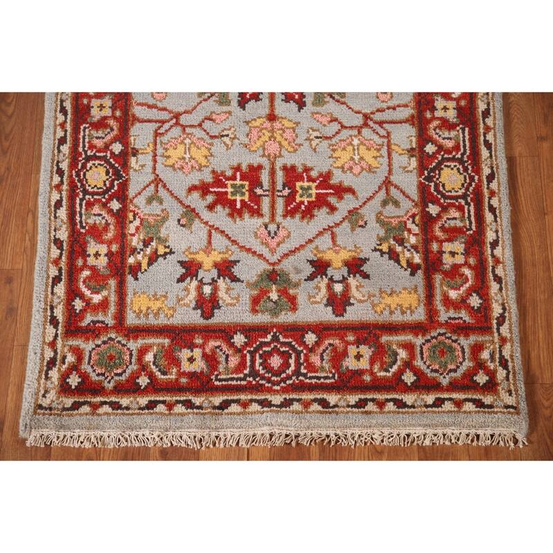 Heriz-Serapi Accent Rug Handmade Wool Carpet - 2'10"x 5'0"