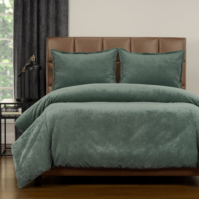 Mixology Padma 4-piece Duvet Cover and Insert Set - Lagoon - Full