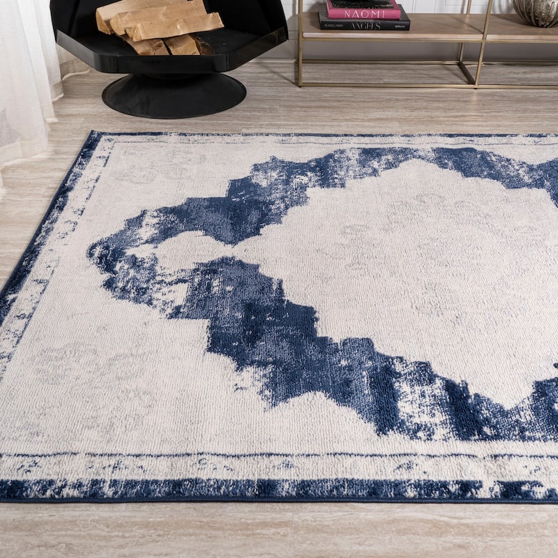 JONATHAN Y Rosalia Ornate Medallion Modern Area Rug