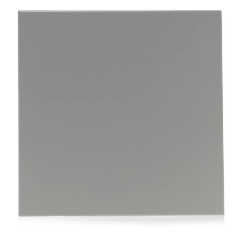 8.86"x8.86" Solid Grey square porcelain tile (10.87 Sq Ft per case)