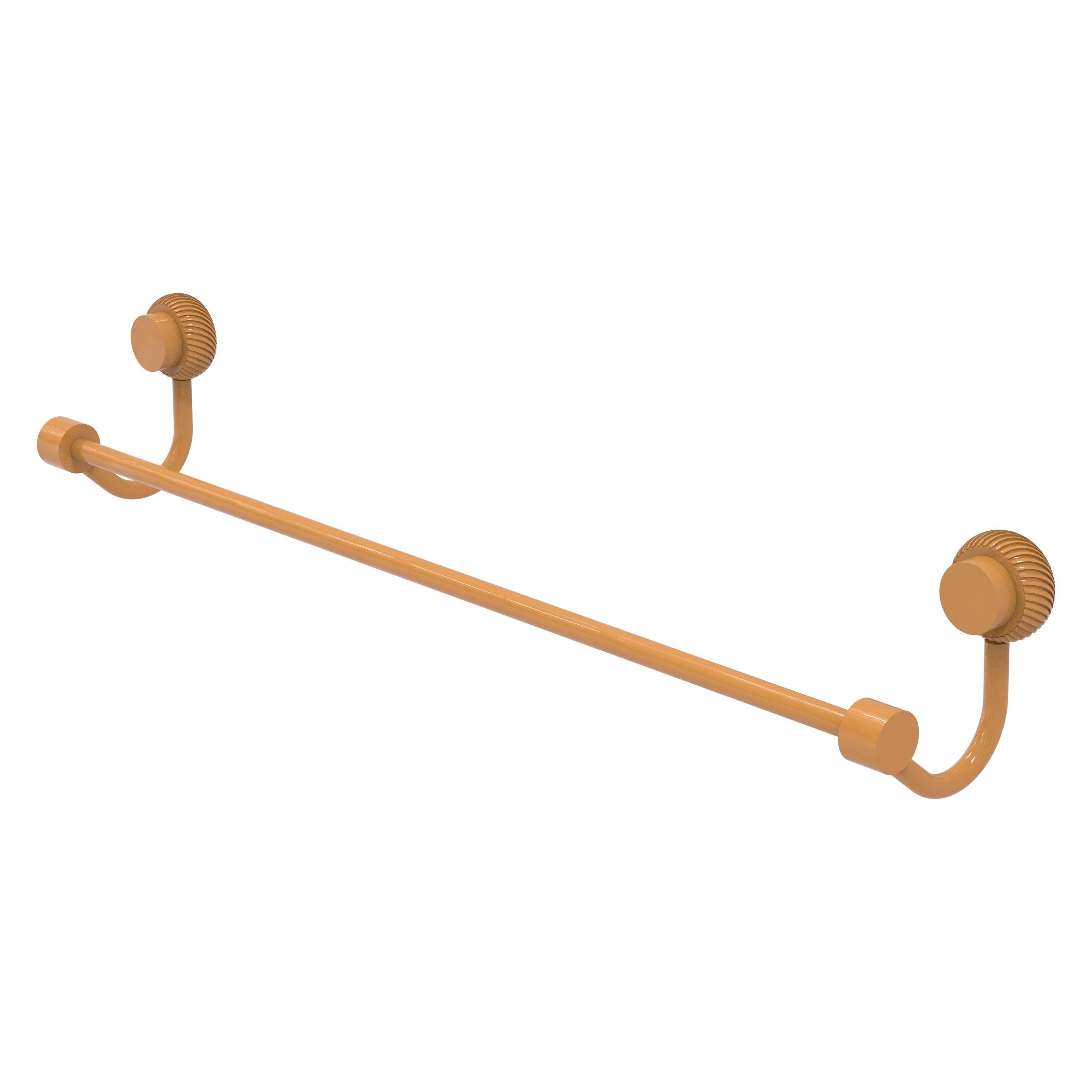 Allied Brass Venus Collection 18 Inch Towel Bar with Twist Accent