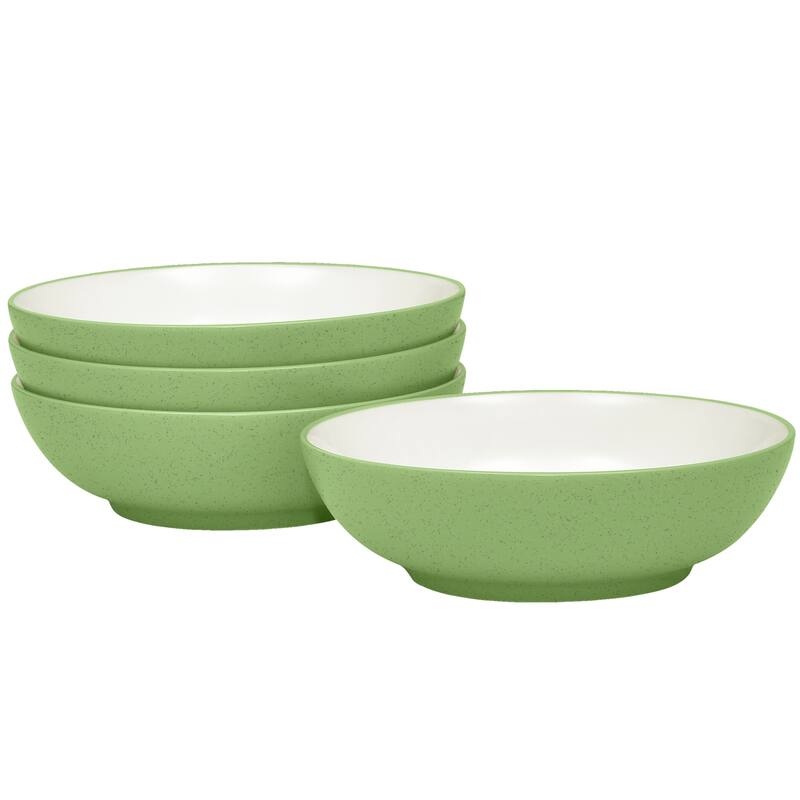 Noritake Colorwave Set Of 4 Soup/Cereal Bowls, 7", 27 Oz. - Apple