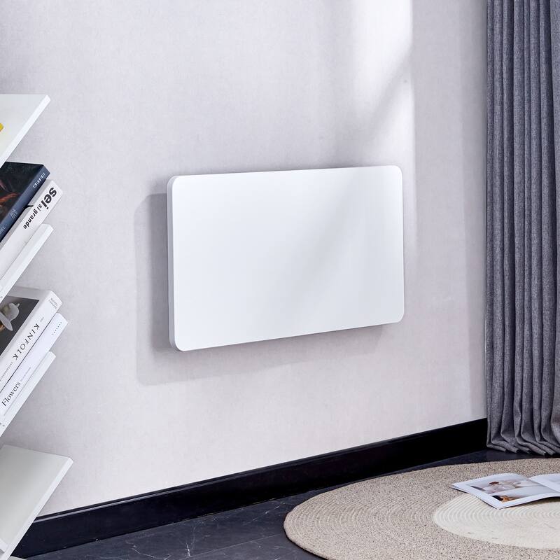 Laundry Room Folding Table Wall Mounted Folding Table for Small Spaces,Fold Down Desk,31.5*15.8*6.5 inches.