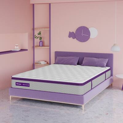 Sersper 10-inch Medium Memory Foam and Innerspring Hybrid Mattress