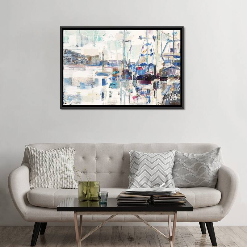 iCanvas "Across A Line" by Brooke Borcherding Framed