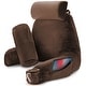 preview thumbnail 65 of 143, Nestl Memory Foam Reading Pillow with Backrest, Arms and Pockets Large - Chocolate Brown