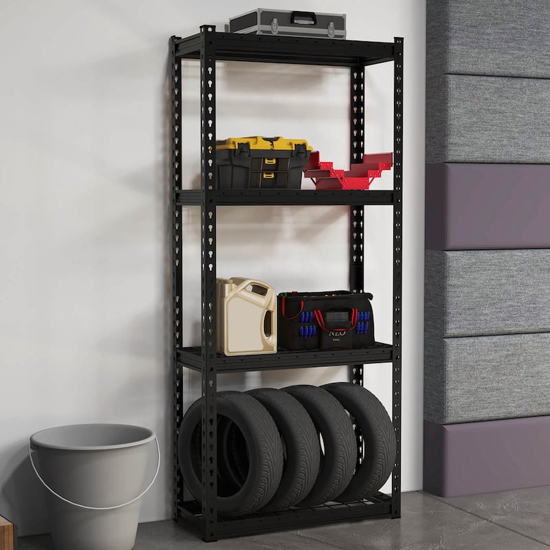 Costway 1/2/3/4 PCS 4-Tier Metal Shelving Unit Heavy Duty Wire Storage