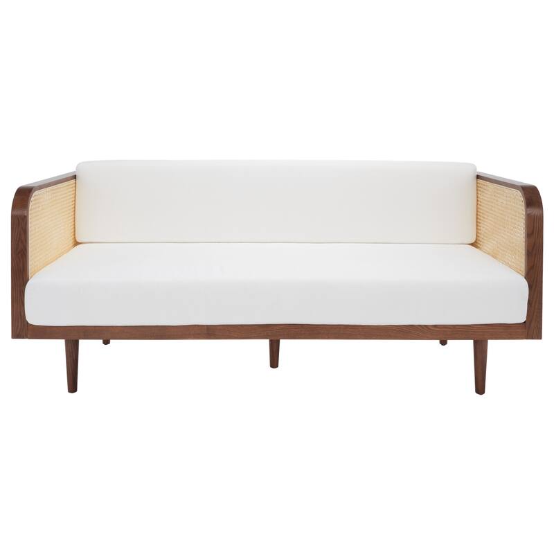 SAFAVIEH Couture Petroski French Cane Sofa - 75"W x 33"D x 31"H