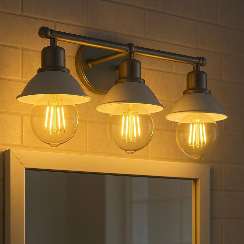 4 Pack LED G95 Glass Filament Outdoor Globe Replacement Bulbs