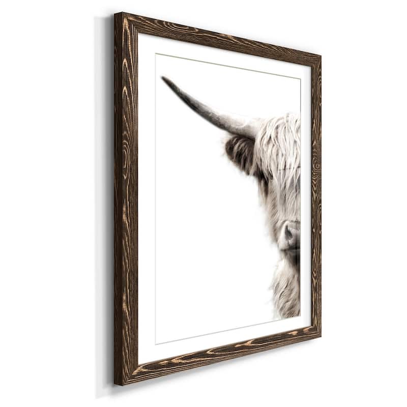 Highland Cattle-Premium Framed Print - Ready to Hang