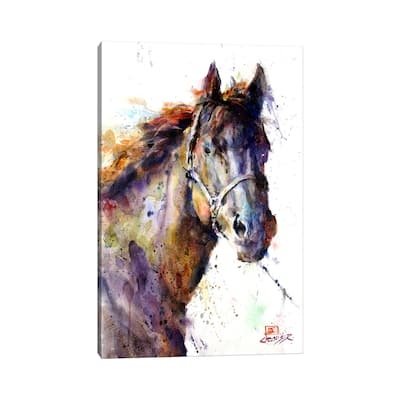 iCanvas "Horse III" by Dean Crouser Canvas Print