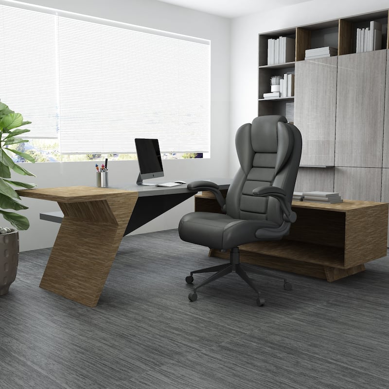 Boss Executive High Back / Flip Arm Chair