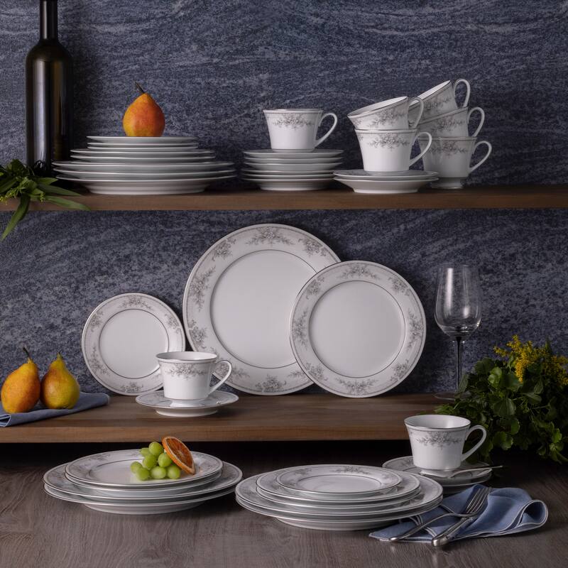 Sweet Leilani 40-Piece Dinnerware Set, Service for 8