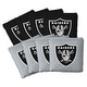 preview thumbnail 1 of 3, Las Vegas Raiders NFL Dual Sided Pro Stop & Slide Cornhole Bags
