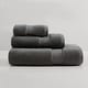 preview thumbnail 2 of 27, Calvin Klein Iconic Solid Cotton 3 Piece Towel Set - 3 Piece