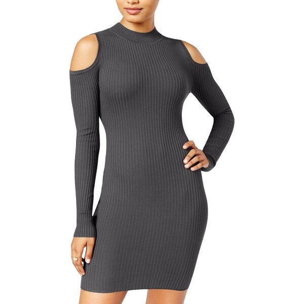 planet gold sweater dress