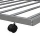 preview thumbnail 6 of 16, Contemporary Twin-Over-Twin Metal Bunk Bed With Trundle,Can be Divided into two beds,No Box Spring needed