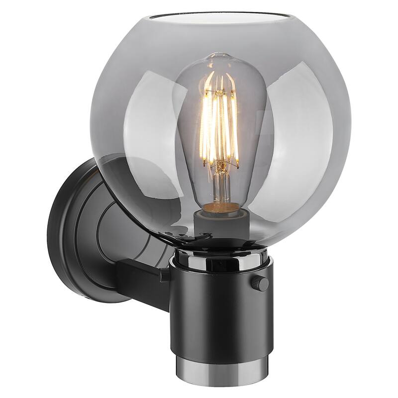Innovations Lighting 464-1W-G464B-7SM Lawton Sphere 9" Tall Bathroom