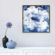 preview thumbnail 18 of 16, iCanvas "Little Blue II" by Eva Watts Framed Canvas Print