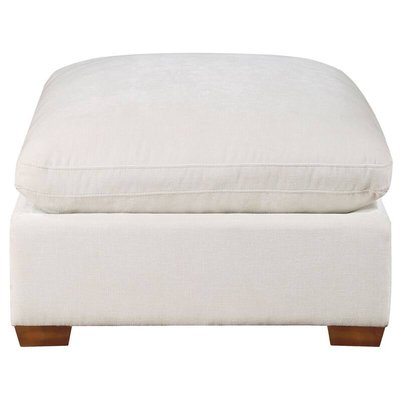 Modern Upholstered Ottoman for Living Room Bedroom