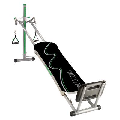 Total Gym Supreme Home Gym with Ab Crunch, Tri Grip Shaper Bars, and Squat Stand - 22.05