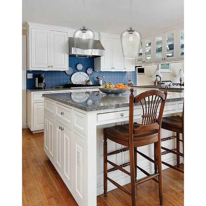 Millennium Lighting Ashford 1 Light Mini-Pendant in Multiple Finishes with a Clear Glass Shade