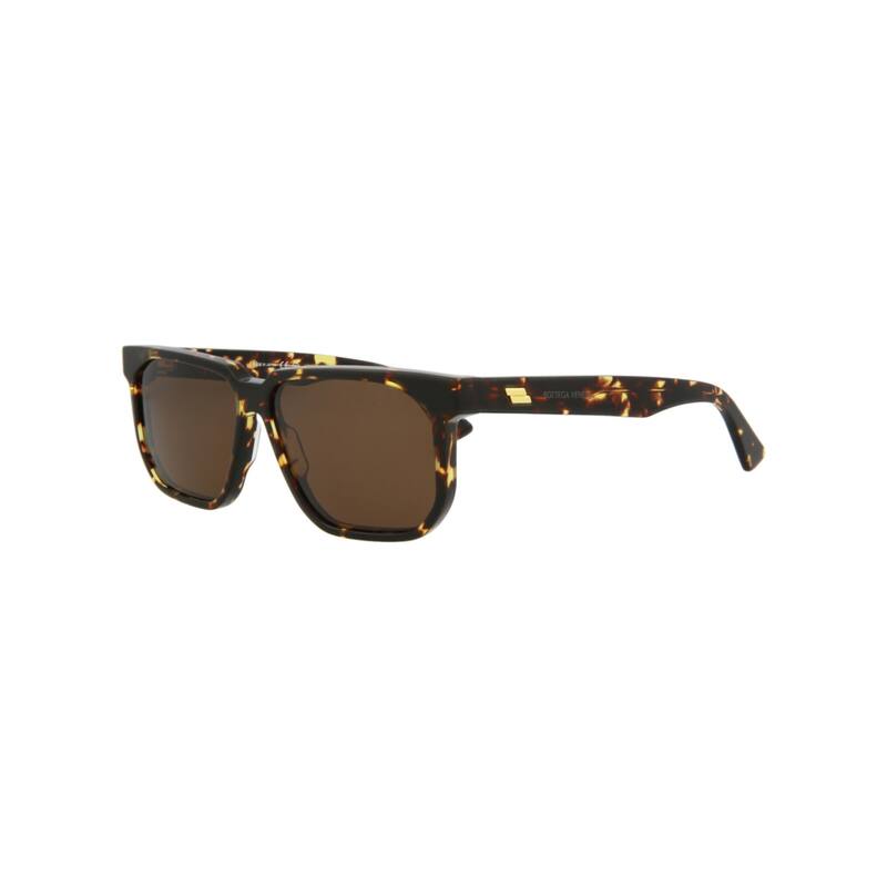 Bottega Veneta Square/Rectangle-Frame Acetate Sunglasses
