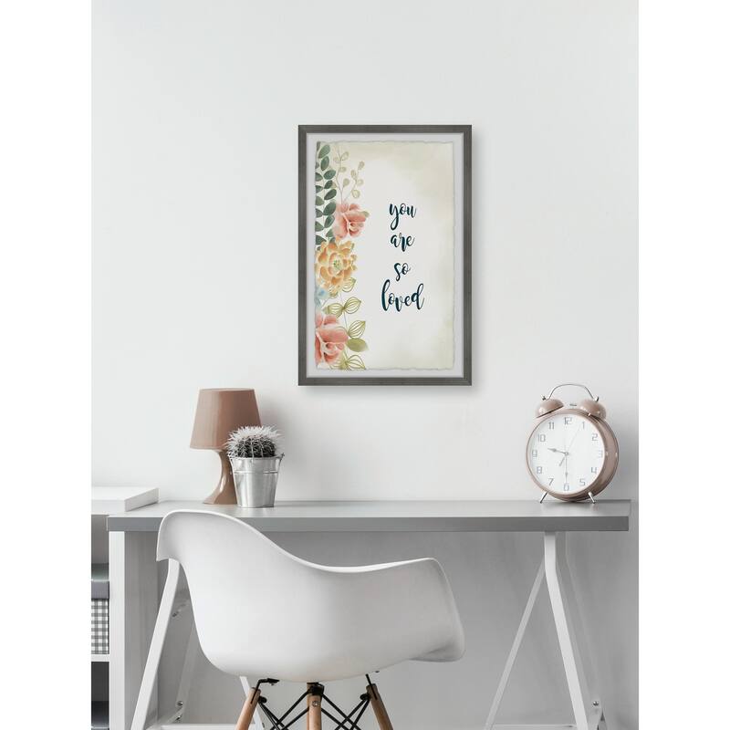Baby Girl II Framed Wall Art, Elegant Home Touch - Sophisticated Artwork for Refined Décor