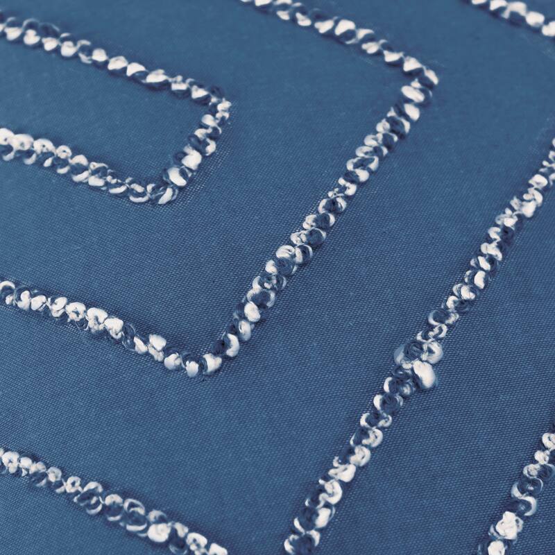 Rizzy Home Transitional Green Down Filled Pillow - 20" x 20"