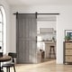 Sanding 30in./32in./36in./42in./48in.x 84in.MDF Barn Door With Sliding ...